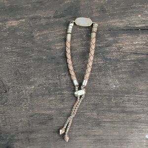 Chic Tan and Gold Women's Bracelet